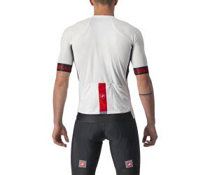 Castelli Entrata Vi Jersey Short Sleeve Men Ivory Light Black