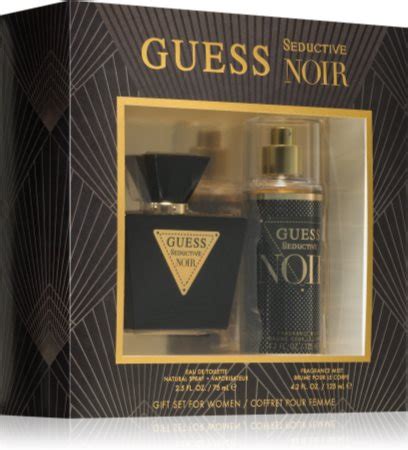 Guess Seductive Noir Gift Set Xi For Women Notino Co Uk