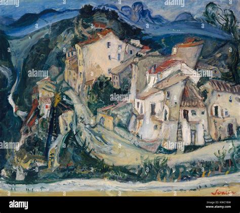 Chaim soutine paysage Banque de photographies et dimages à haute