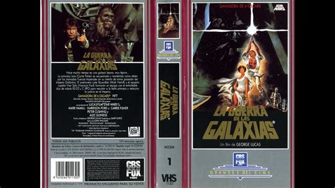 La Guerra De Las Galaxias En Vhs Grandes Del Cine Cbs Fox