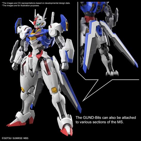 full mechanics gundam aerial fm  gunpla uk