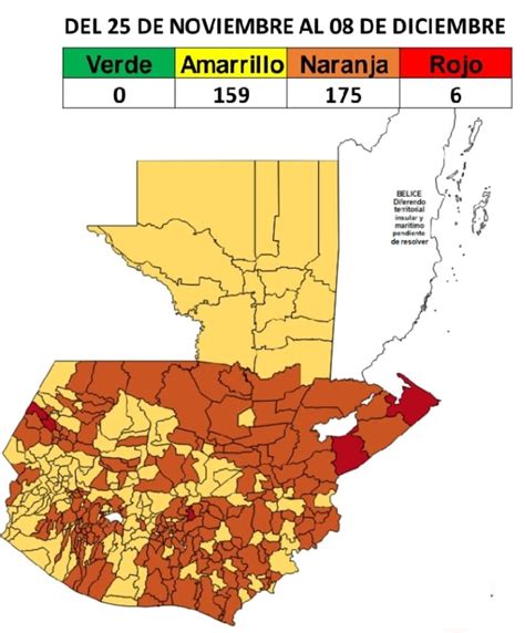 Semáforo covid 19 Guatemala aún no tiene municipios en verde y lugares