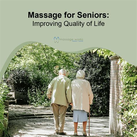 Massage Therapy For Seniors Improving Quality Of Life Through Massage