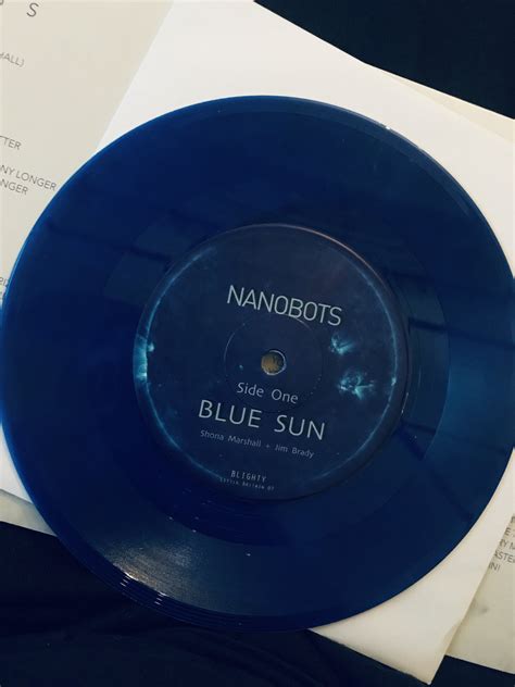 Blue Sun/Planetary Motion (7" vinyl) | Nanobots