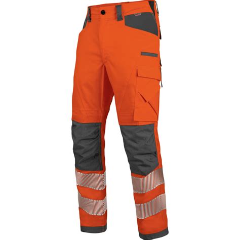 Pantalon de travail haute visibilité EN 20471 2 Neon Würth MODYF orange