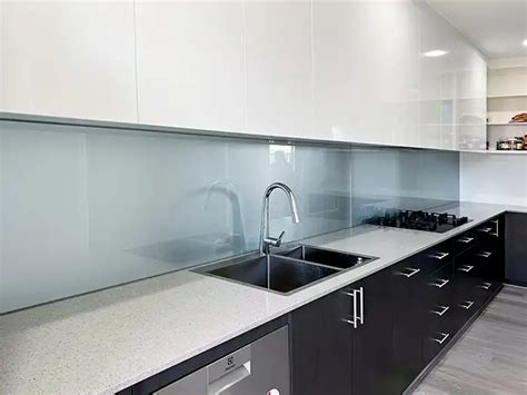 Metallic Glass Splashbacks Perth | Stove Safe