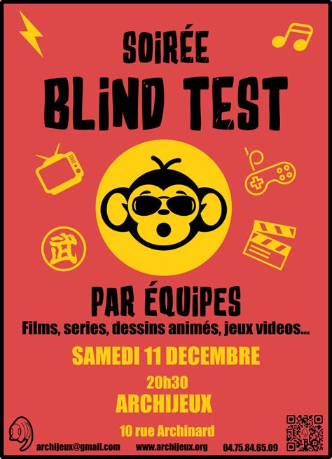 Soirée Blind Test ARCHIJEUX