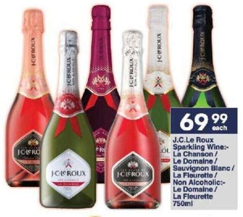 J C Le Roux Sparkling Wine Ml Offer At President Hyper