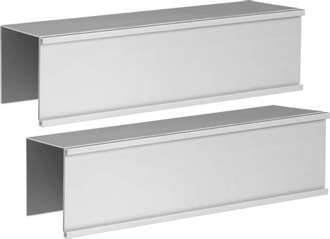 Amazon Set Of 2 Sturdy Elegant Silver Aluminum Cubicle Name