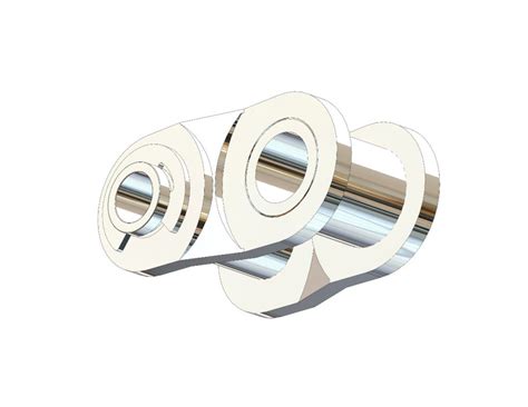 Maxco Inspire Series™ 50sshp 304 Stainless Steel Hollow Pin Offset Link