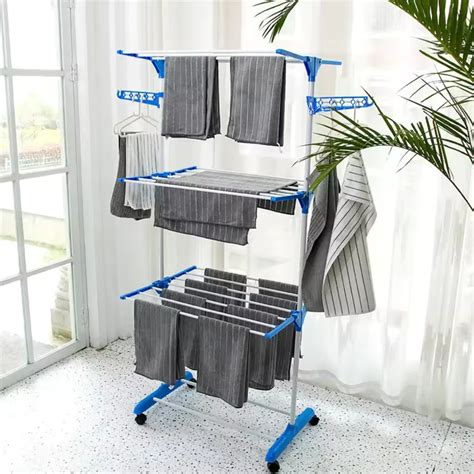 Varal De Chão Resistente - Varal de Chão Tower | Grande capacidade e estrutura resistente até 10 ...