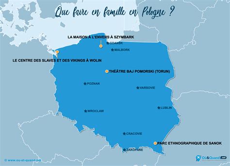 32 lieux à visiter en Pologne: Que faire ? Que voir ? Carte touristique