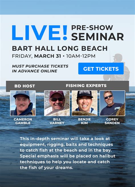 Surf Fishing Seminar - Bart Hall Long Beach | Bloodydecks