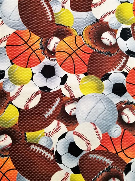 Sports Themed Fabric By The Yard at Lillian Hecker blog