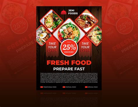 Food Flyer Design By Dilum Tharaka On Dribbble