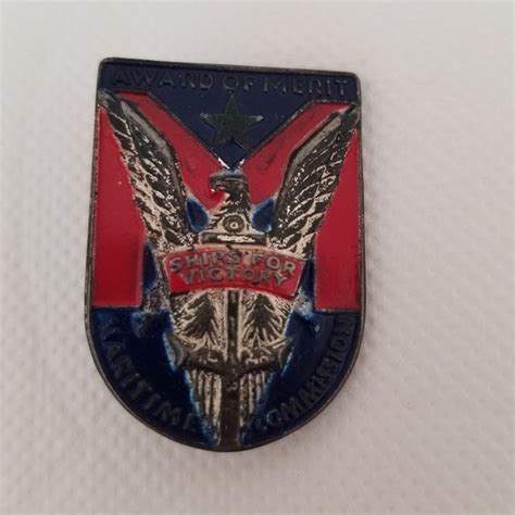 Wwii Victory Pin Etsy