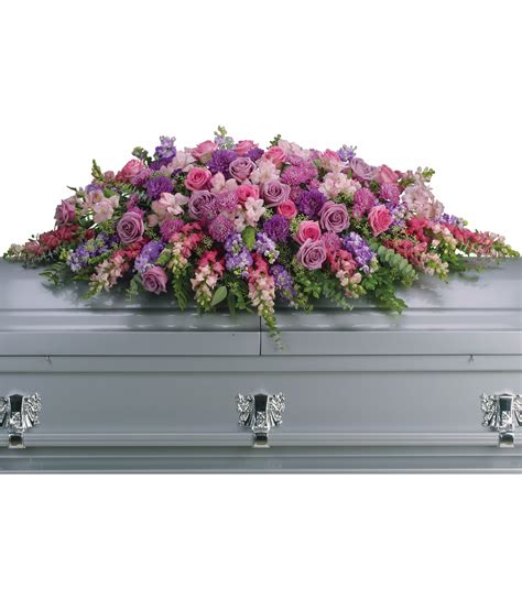 Full Casket Flowers Veldkamps Sympathy Designs