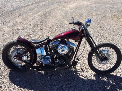 2005 New Build Custom Harley bobber @ Custom bikes for sale