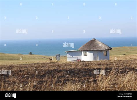 South Africa African traditional house Stock Photo - Alamy