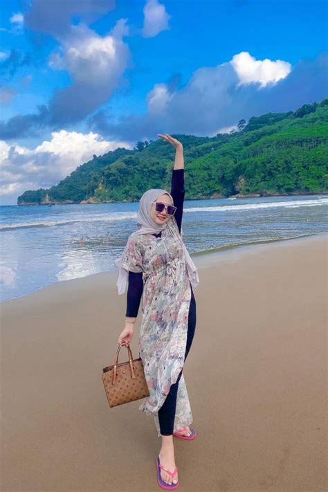 Inspirasi Outfit Hari Ini Baju Pantai Pakaian Pantai Gaun Pantai