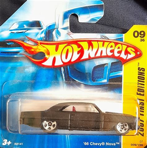 Hot Wheels First Editions 66 Chevy Nova Universo Hot Wheels