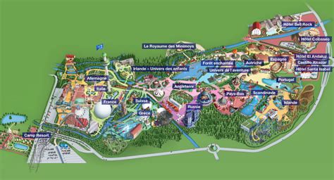 Europa Park Map