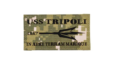 Uss Tripoli — LC EMBROIDERY & CLEANERS