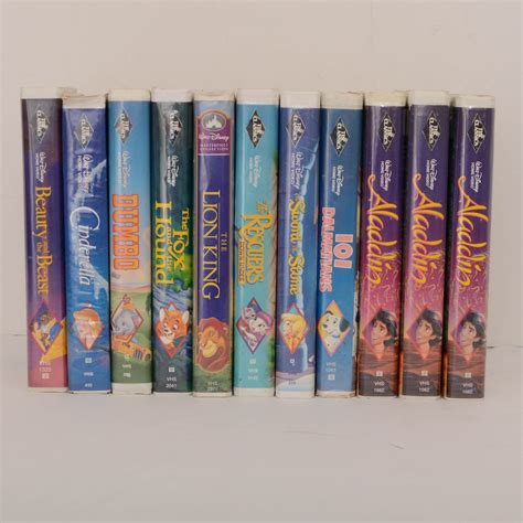 Black Diamond Disney VHS Tapes