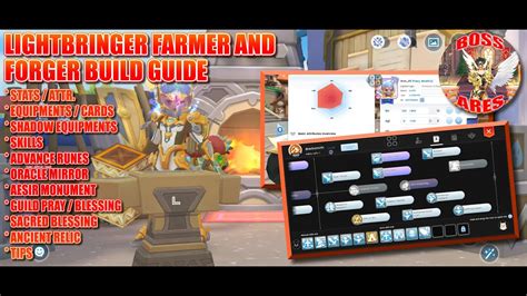 Ragnarok M Eternal Love Lightbringer Farmer And Forger Build Guide