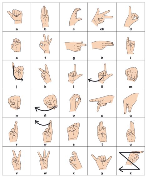 Lengua De Senas Ecuatoriana Lsec Sign Language Alfabeto Dactilologico