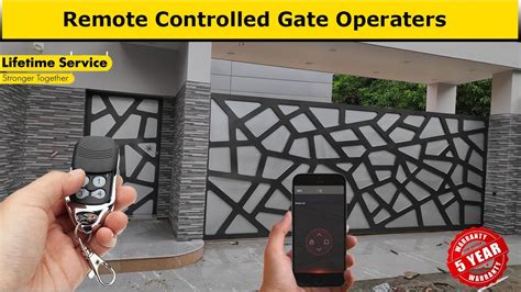 Gate Designs Remote Controlled Gate Operater For Existing Gates 5