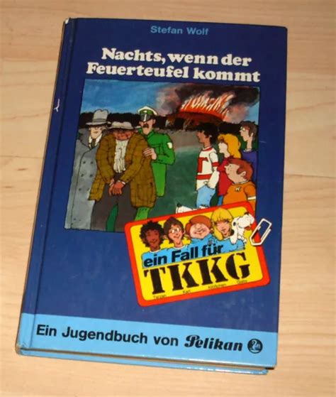 BUCH TKKG JB12 Nachts Wenn Der Feuerteufel Kommt Jugendbuch Von