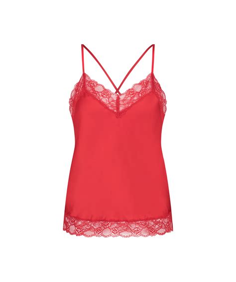 Satin Lace Cami Top For €2499 Pajama Tops Hunkemöller