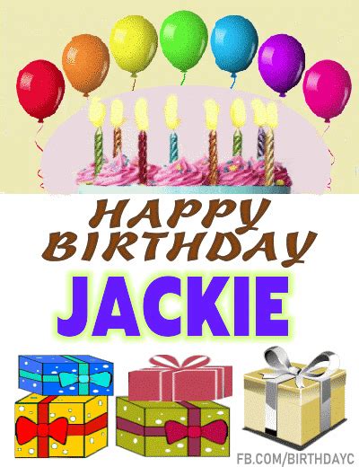 Happy Birthday Jackie  Birthday Greeting Birthday Kim