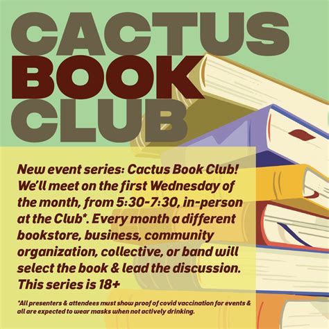 Cactus Book Club | Cactus Club