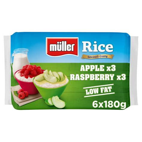 MULLER RICE 6PK APPLE & RASPBERRY - CPT International