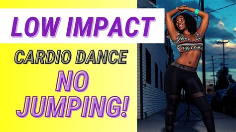 Low Impact Cardio Dance Workout With 🚫 No Jumping Youtube