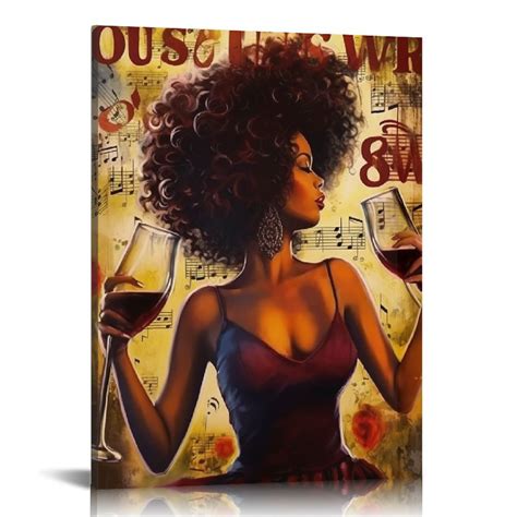 Jeuxus Black Queen Poster African American Wall Art For Living Room