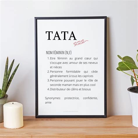 Tata Definition Poster Ideal Poster To Offer As A Christmas Gift To A