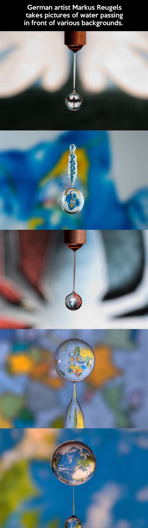 Water drop art…