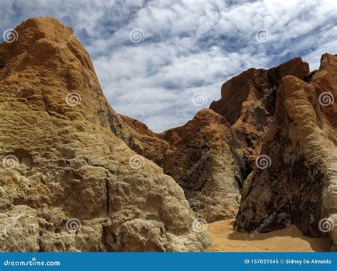 Monumento Natural Das Fal Sias De Beberibe Imagem De Stock Imagem De