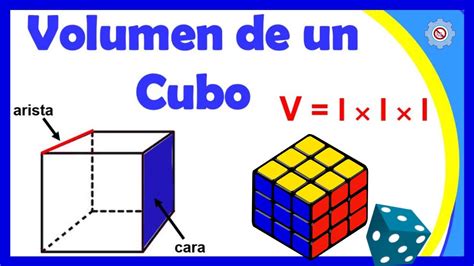 Calcular El Volumen De Un Cubo Fácil Ejemplos Resueltos Cuerpos Geométricos Youtube