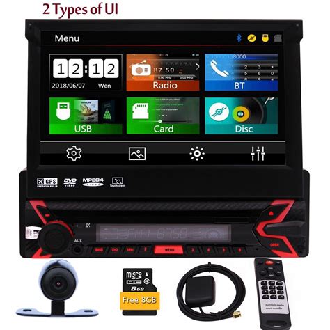 Eincar Single Din Car Stereo With Bluetooth Touch Screen Sat Nav