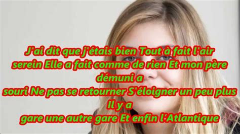 Louane Je Vole Paroles YouTube