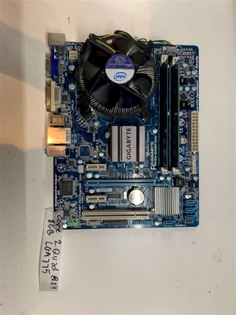 PC Galore Gigabyte GA G41MT D3V Motherboard LGA775 With Core 2 Quad