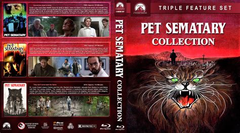 Pet Sematary Collection R Custom Blu Ray Cover V Dvdcover