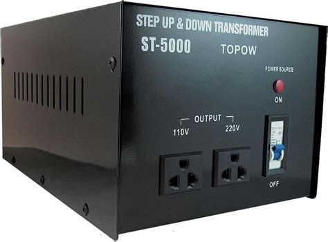 Buy 5000w Step Up And Down Electrical Power Voltage Converter Transformer Heavy Duty Online At