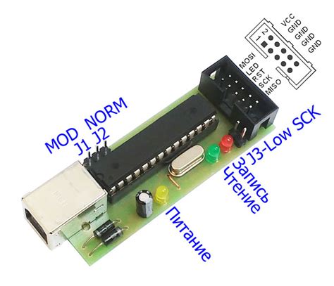 STK500 - совместимый Atmel AVR программатор