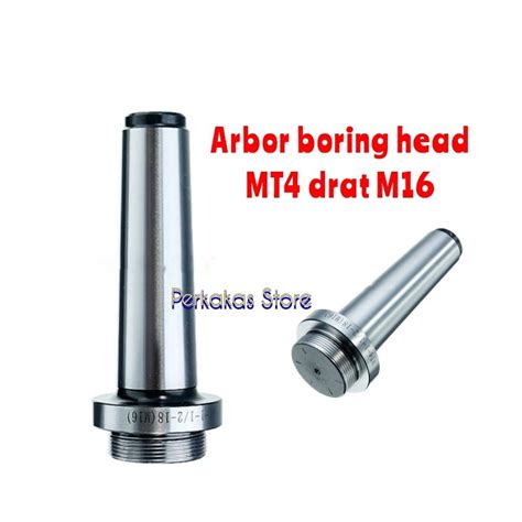 Arbor Boring Head MT4 Drat M16 Gagang Sambungan Boring Head Mt4 Cocok