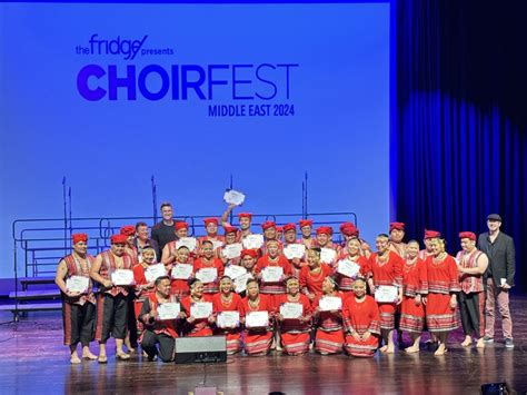 Dubai Vocal Ensemble Sets High Note Clinching Top Awards At Choirfest